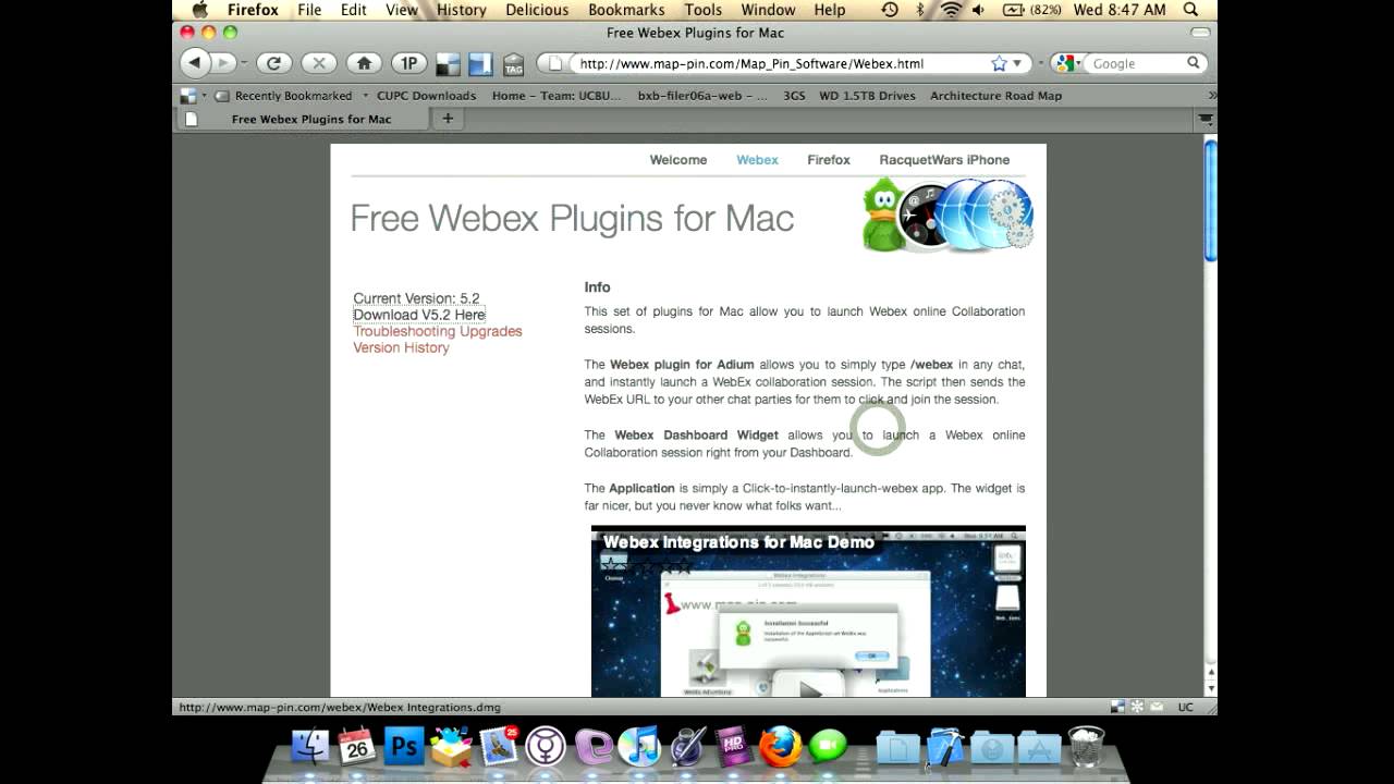 webex outlook plugin for mac